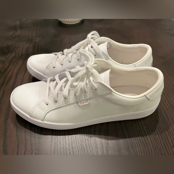 Keds Women's Ace Leather Original Sneaker - Picture 2 of 6